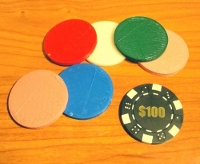 Objeto 3D:Ficha de casino